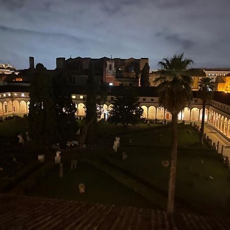 Camera X2 Con Magnifica Vista Sul Chiostro Di Michelangelo E Le Terme Di Diocleziano Rome Bagian luar foto