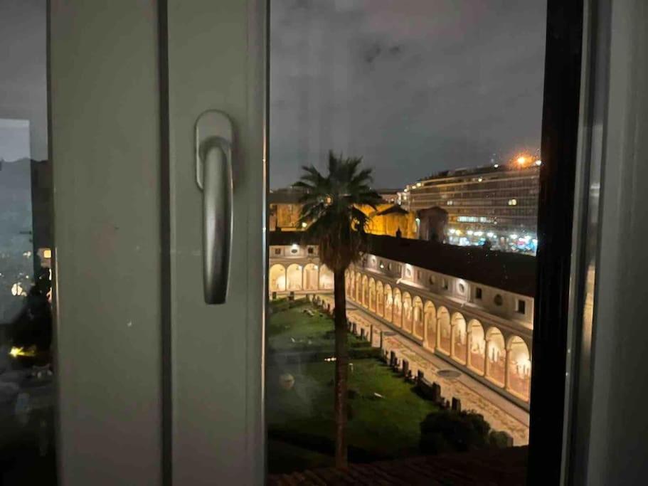 Camera X2 Con Magnifica Vista Sul Chiostro Di Michelangelo E Le Terme Di Diocleziano Rome Bagian luar foto