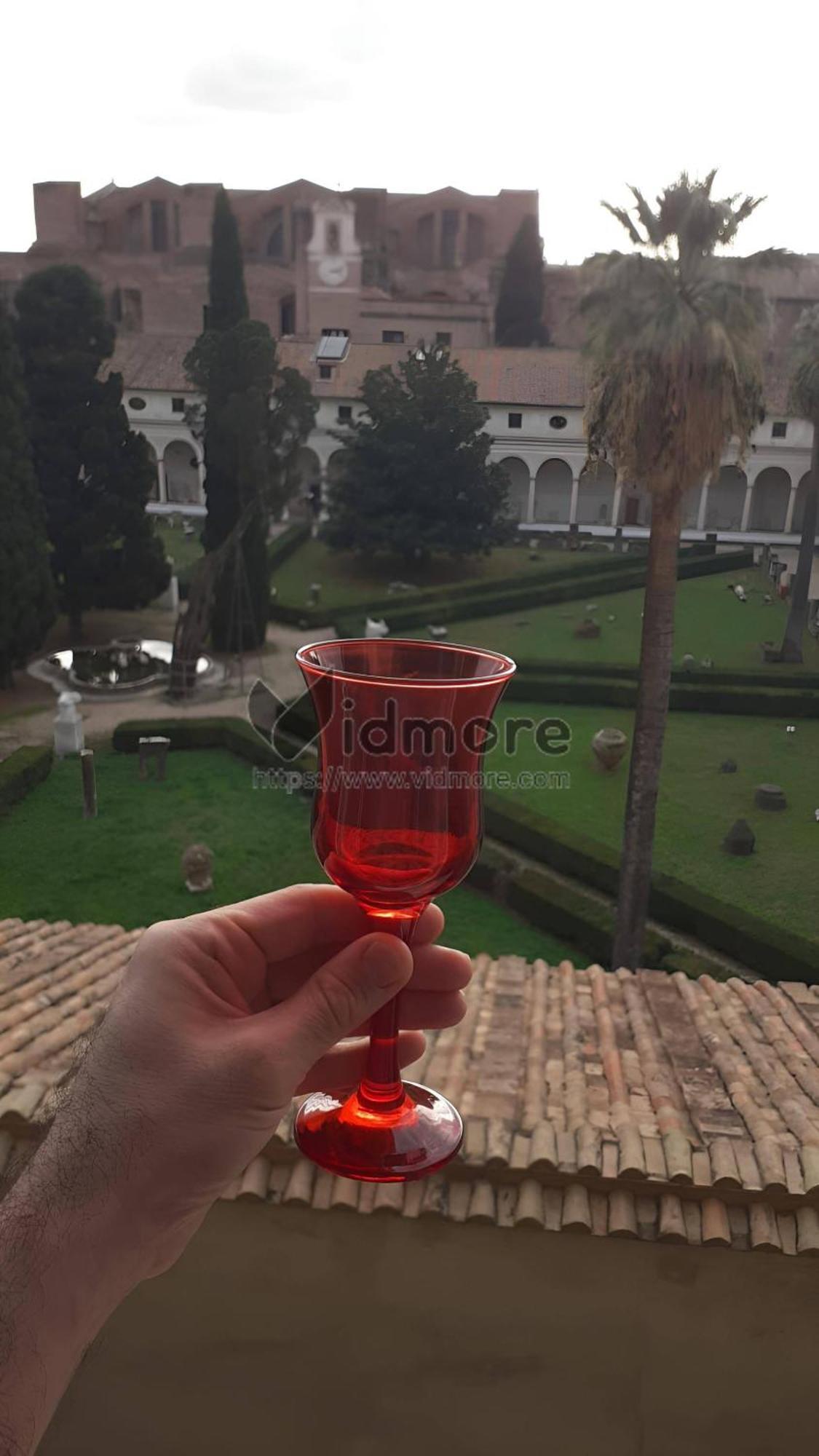 Camera X2 Con Magnifica Vista Sul Chiostro Di Michelangelo E Le Terme Di Diocleziano Rome Bagian luar foto